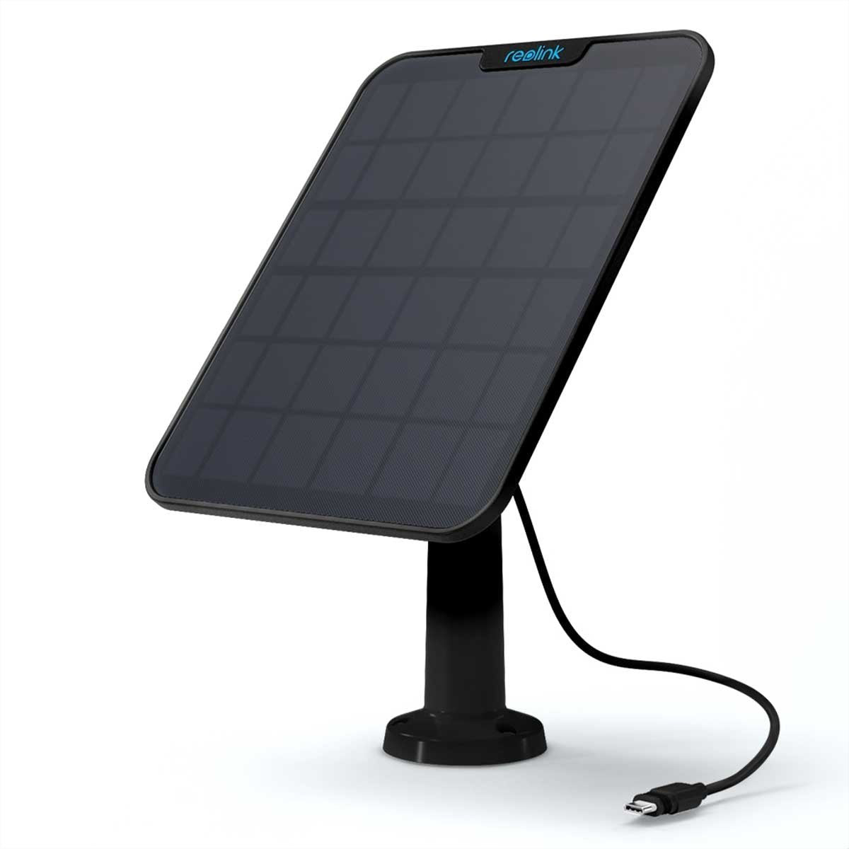 Reolink Solarpanel Version 2 – 5,8 W, USB-C, IP65 – für Argus 3 2K, Argus 3 Pro, Argus 3 Ultra und andere