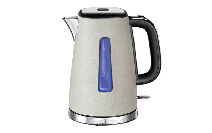 Russell Hobbs Wasserkocher – 1,7 l, Edelstahl, Steingrau, 26960-70