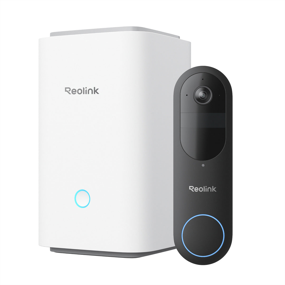 Reolink D340B Video-Türklingel – 5 MP, 134°, IR, kabellos, Akku, Weiss