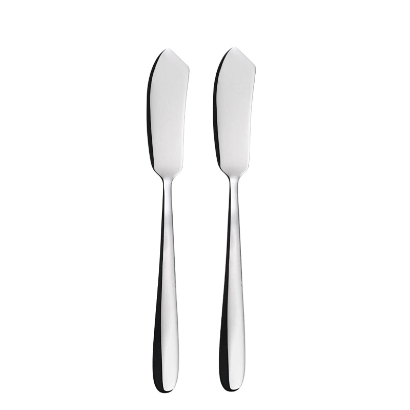 Sola Basic Alpha Filetiermesser – 2er-Set, 7,8 cm, Glatter Schliff, Edelstahl, spülmaschinenfest