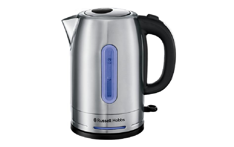 Russell Hobbs Wasserkocher – 1,7 l, Edelstahl, 26300-70
