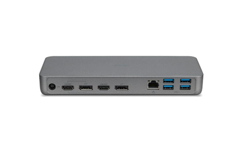 Acer D501 Dockingstation – USB-C, 2× DP, 2× HDMI, 4× USB-A, 2× USB-C, 60 W PD, GbE, 3,5 mm Audio