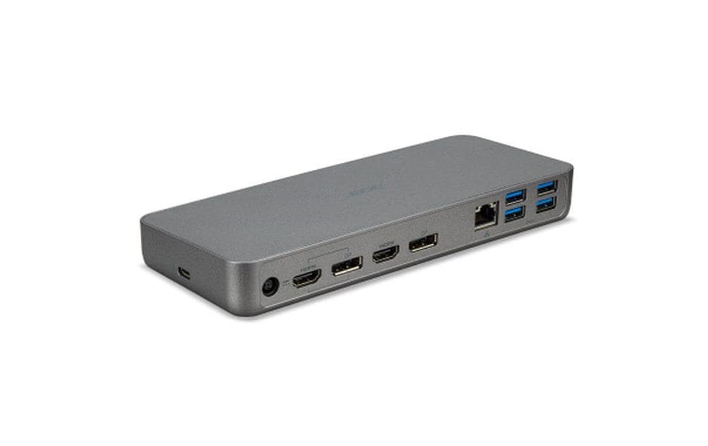 Acer D501 Dockingstation – USB-C, 2× DP, 2× HDMI, 4× USB-A, 2× USB-C, 60 W PD, GbE, 3,5 mm Audio