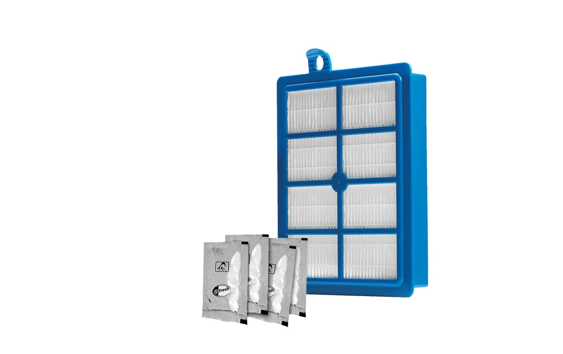 Electrolux Filter EFS1W – für Zylinder-Staubsauger, Blau, Weiss