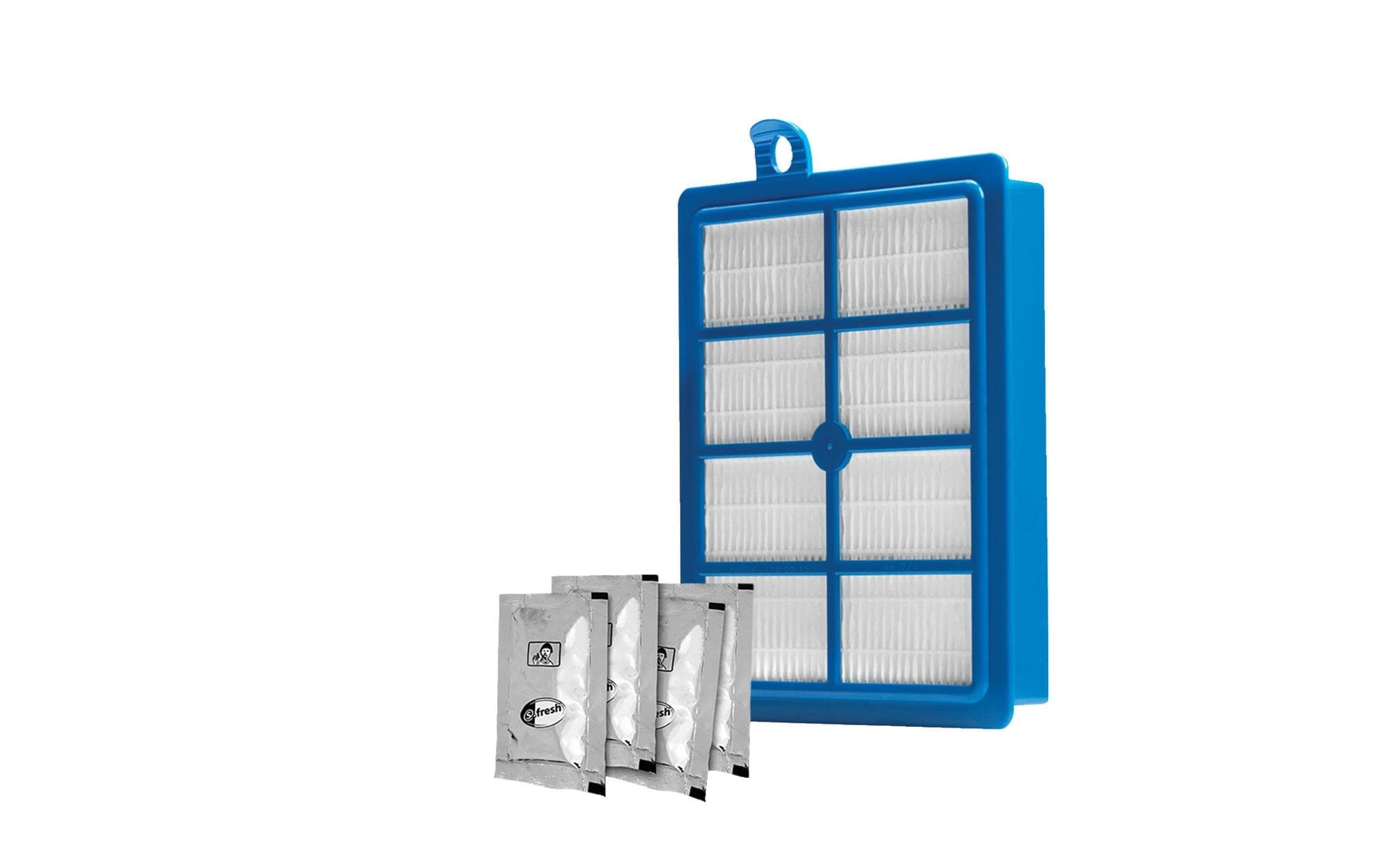 Electrolux Filter EFS1W – für Zylinder-Staubsauger, Blau, Weiss
