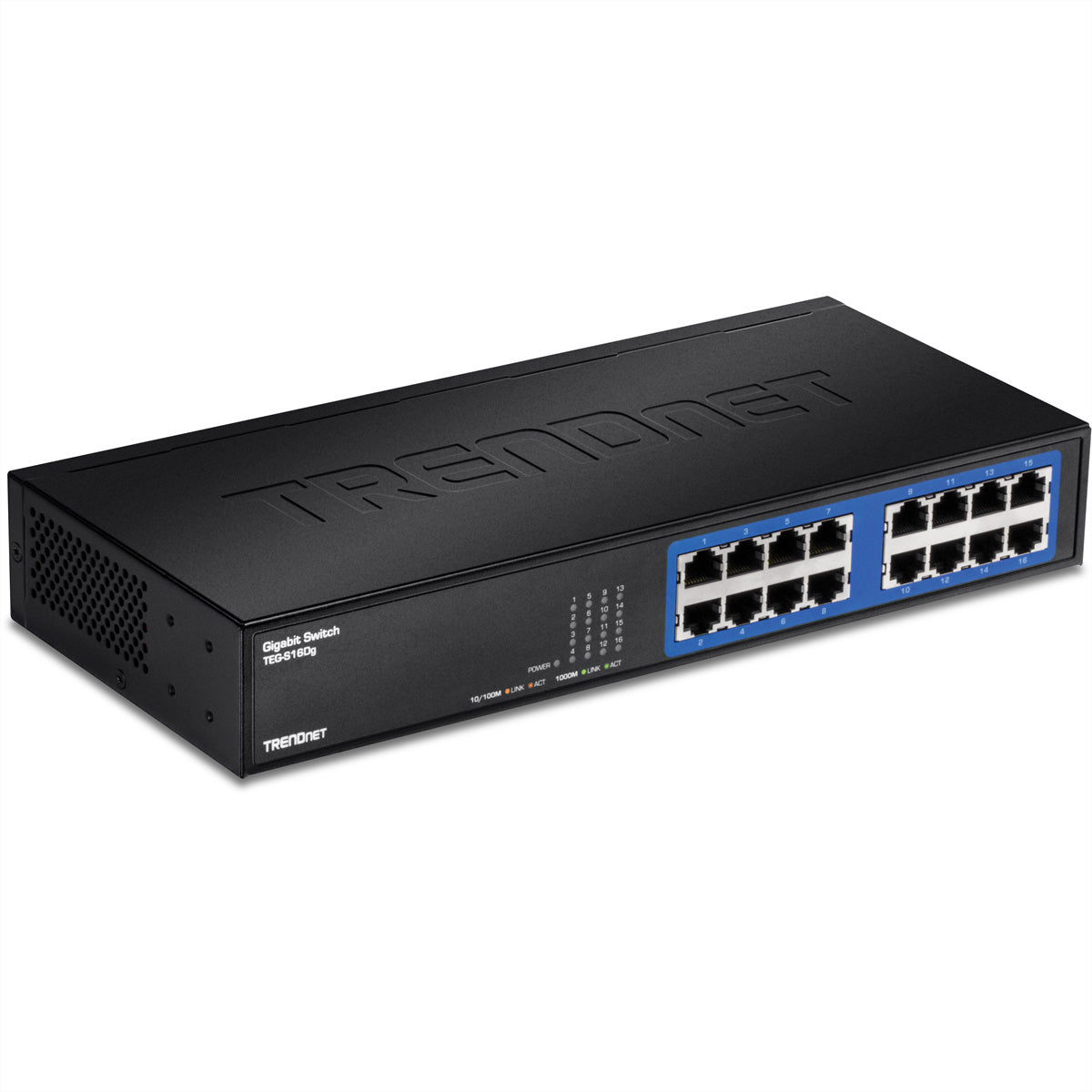TRENDnet TEG-S16DG – Unmanaged Switch – 16× 1G