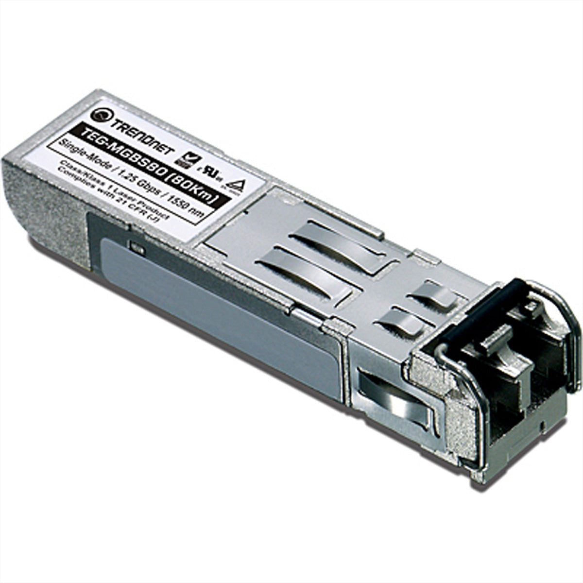 TRENDnet TEG-MGBS80 – SFP-GBIC-Modul 1,25 Gbit/s, Single-Mode LC, 80 km (1550 nm)