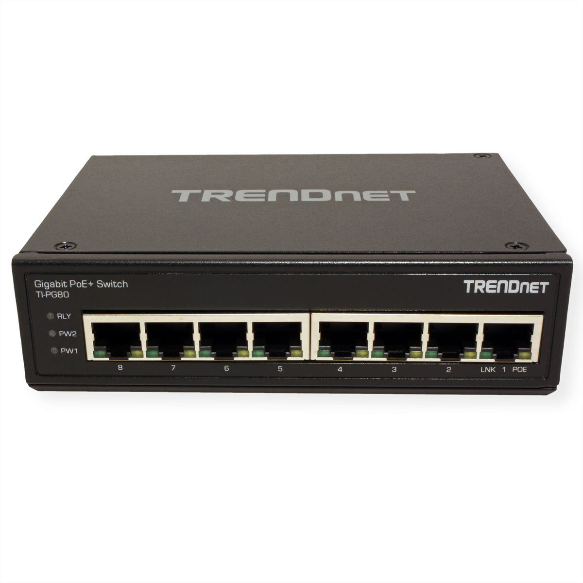 TRENDnet TI-PG80 – Switch – 8×GbE, L2, PoE+ 200 W