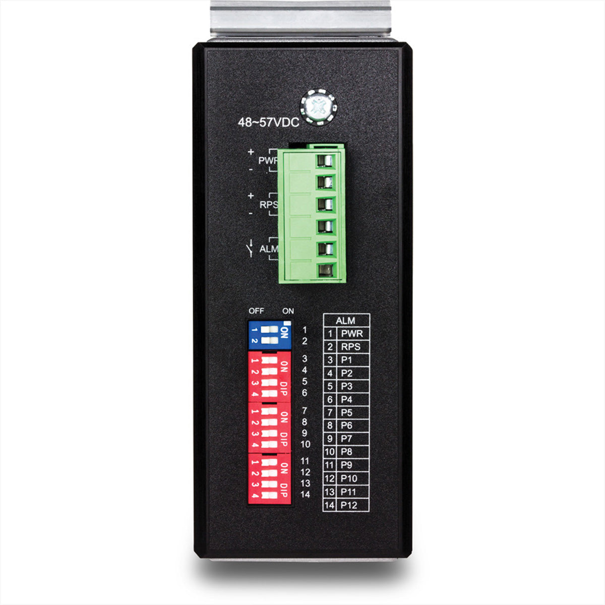 TRENDnet TI-PG1284i – Managed Switch – 8×GbE, 4×SFP, L2+, PoE+ 240 W
