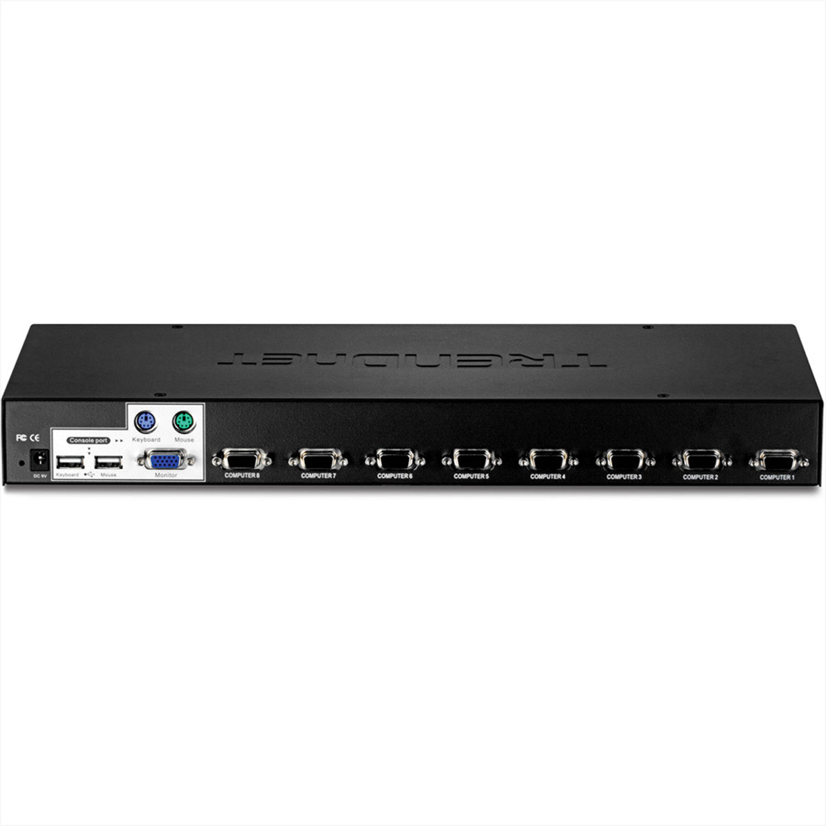 TRENDnet TK-803R – 8-Port VGA KVM-Switch – 2048 × 1536, Rack 1U