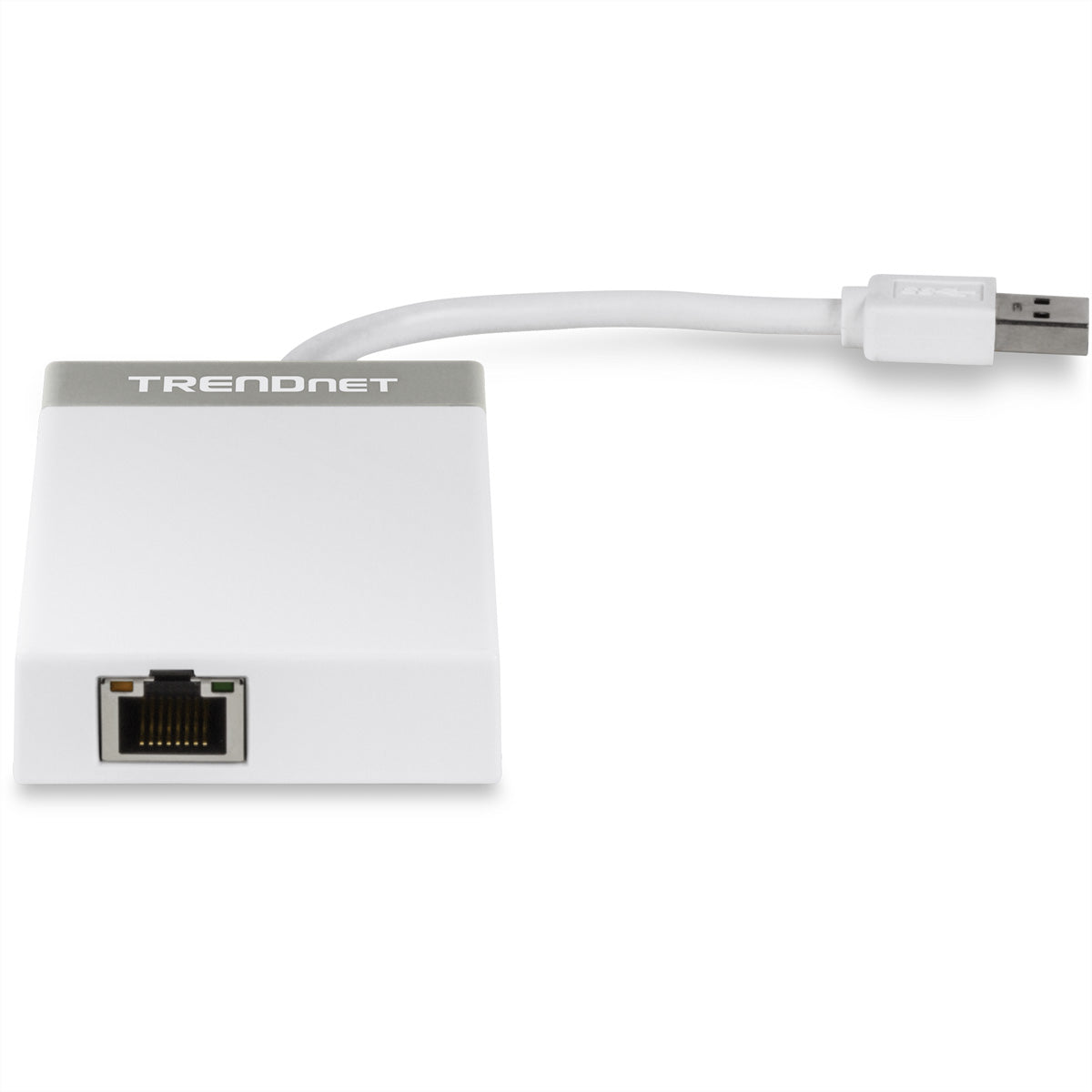 Trendnet TU3-ETGH3 USB-Hub – USB 3.0, 3× USB-A, GbE, für Windows/Mac