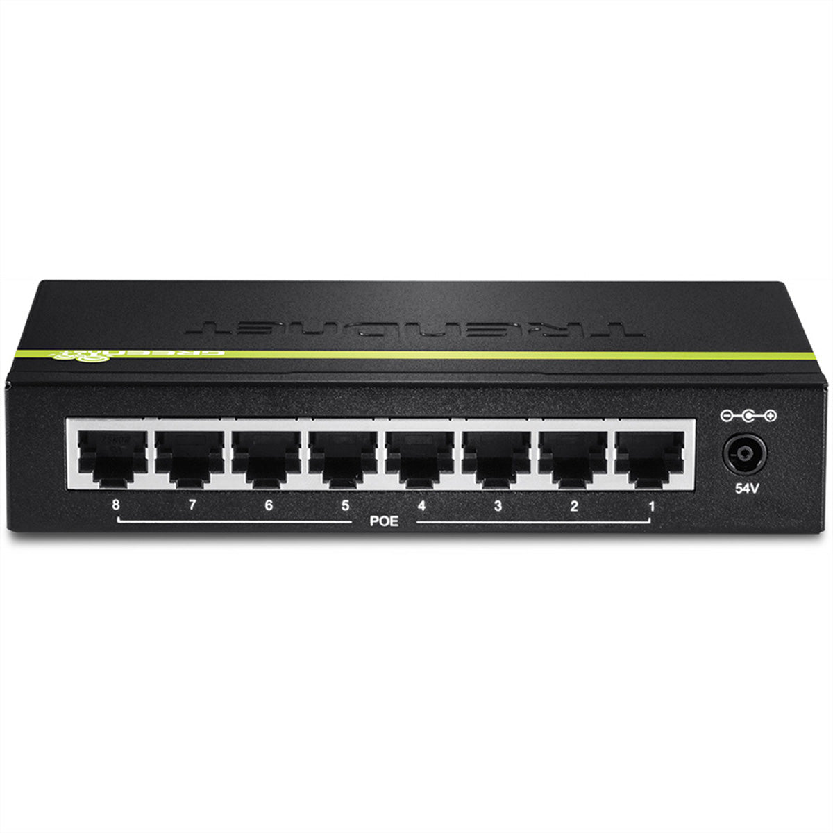 TRENDnet TPE-TG80g – Unmanaged Switch – 8× 1G, PoE+, PoE-Budget 123 W