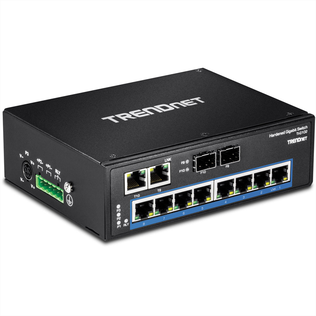 TRENDnet TI-G102 – Managed Switch – 8×GbE, 2×SFP
