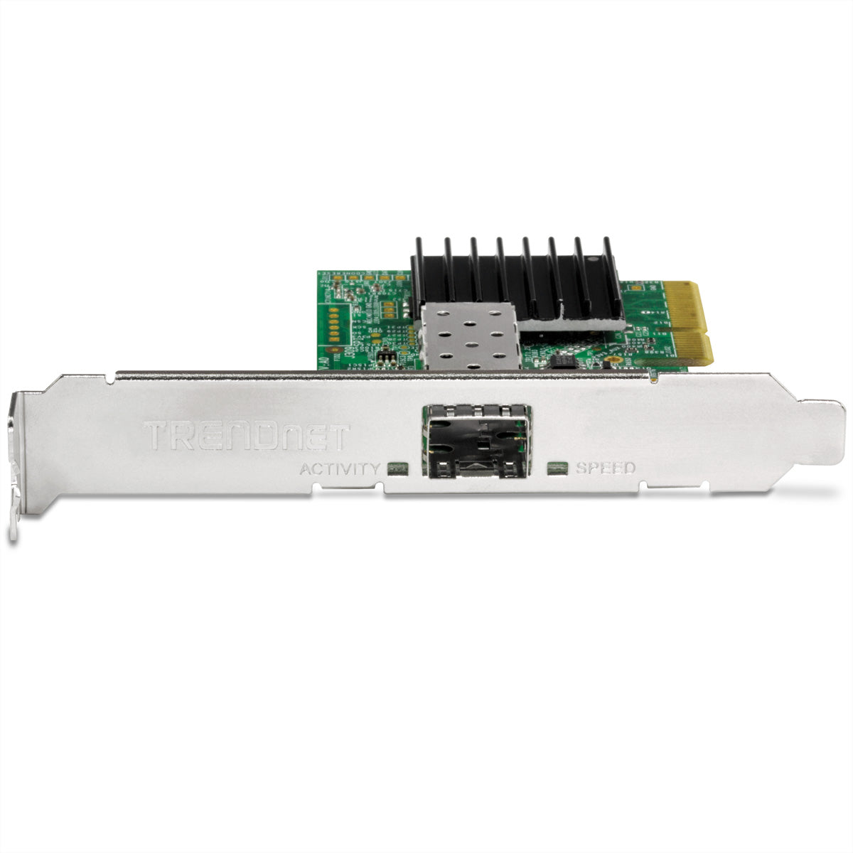 TRENDnet TEG-10GECSFP 10GbE-Karte – PCIe 2.0 x4, 1× SFP+, für Windows, Linux, VMware ESXi