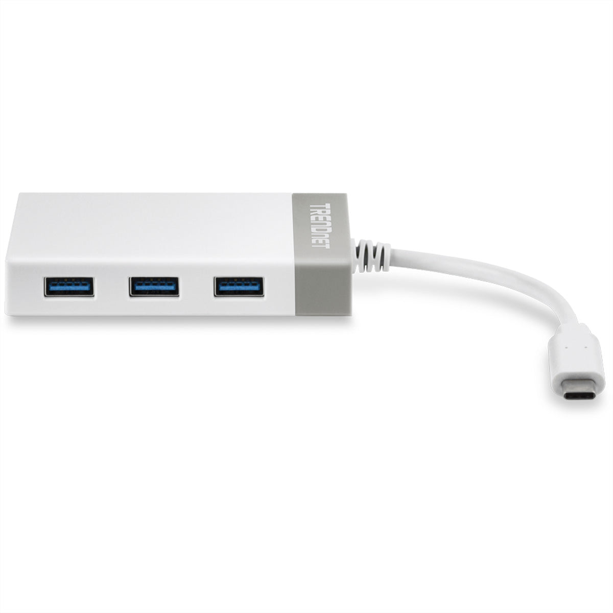 TRENDnet TUC-H4E USB-Hub – USB-C, 4× USB-A, 5 Gbit/s, für Windows/Mac