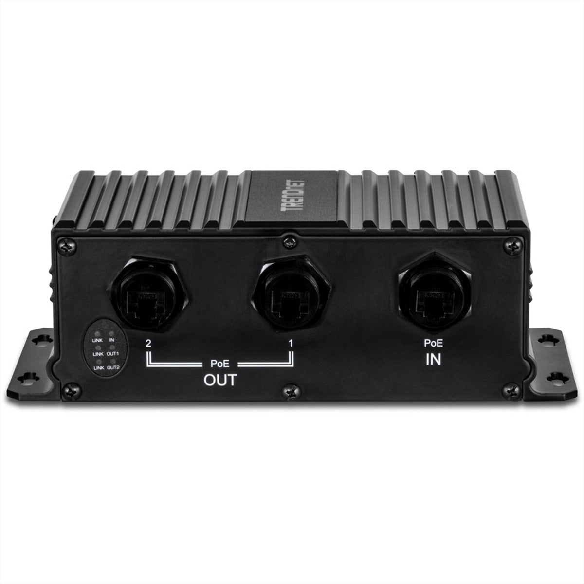 TRENDnet TI-EU120 PoE-Midspan – 64 W, PoE/PoE+/UPoE, 3× RJ-45