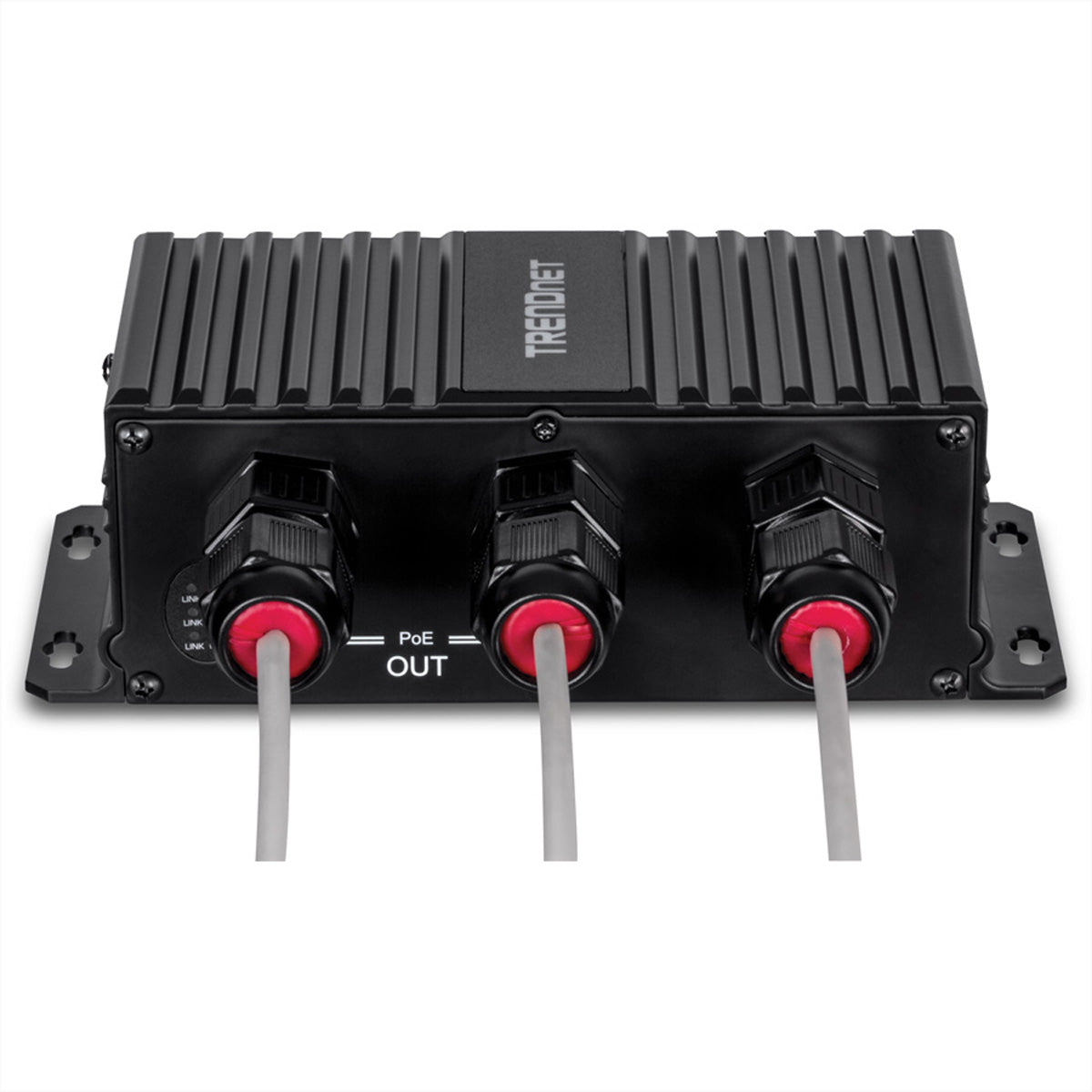 TRENDnet TI-EU120 PoE-Midspan – 64 W, PoE/PoE+/UPoE, 3× RJ-45