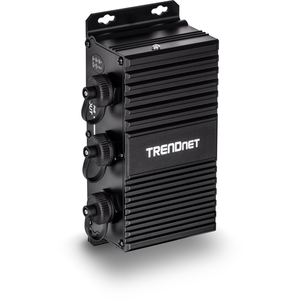 TRENDnet TI-EU120 PoE-Midspan – 64 W, PoE/PoE+/UPoE, 3× RJ-45