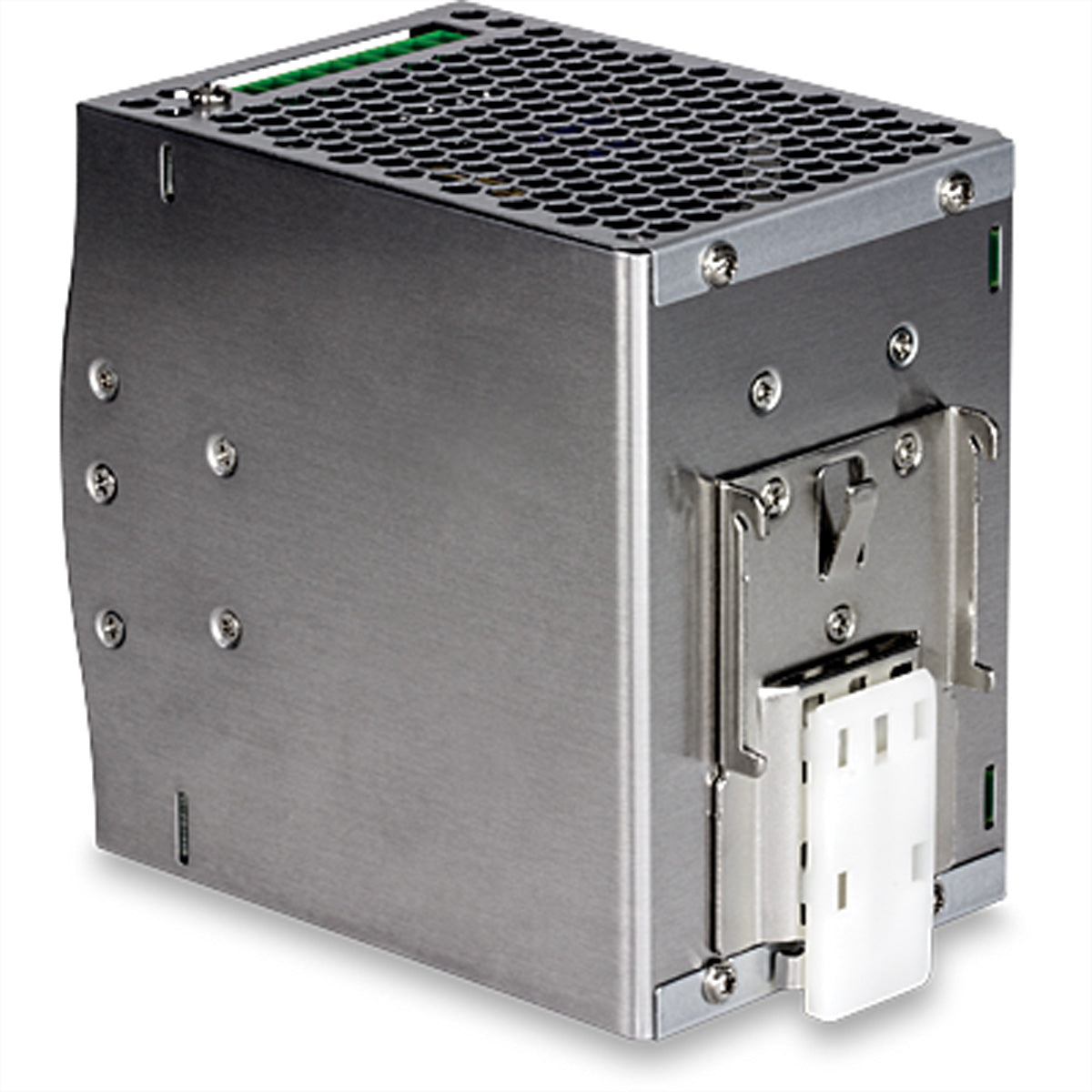 TRENDnet TI-S48048 DIN-Schienen-Netzteil 480 W (48 V, 10 A) – Aktiver PFC, 94% Wirkungsgrad, Kurzschluss-/Überlastschutz