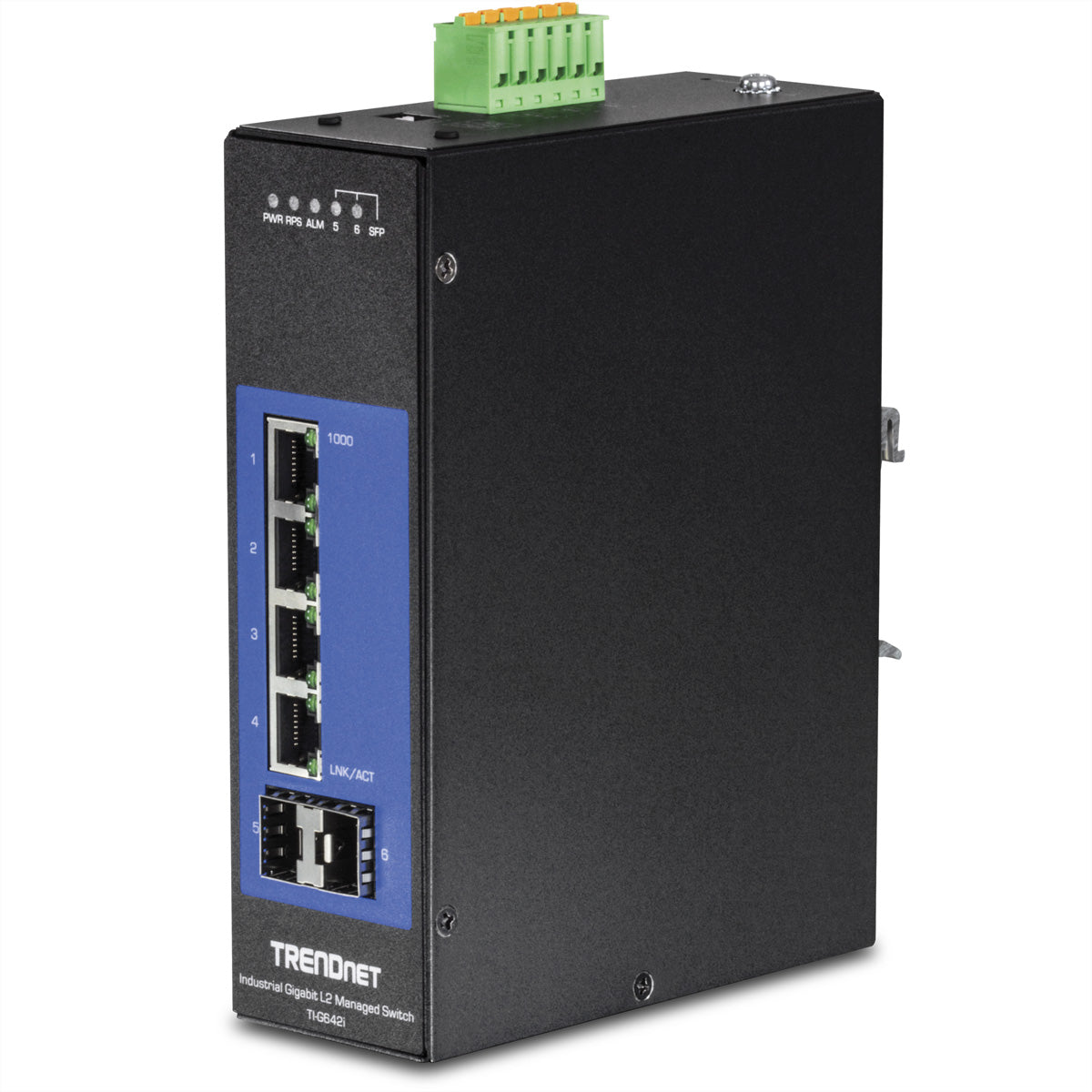 TRENDnet TI-G642i – Managed Switch – 4×GbE, 2×SFP, L2