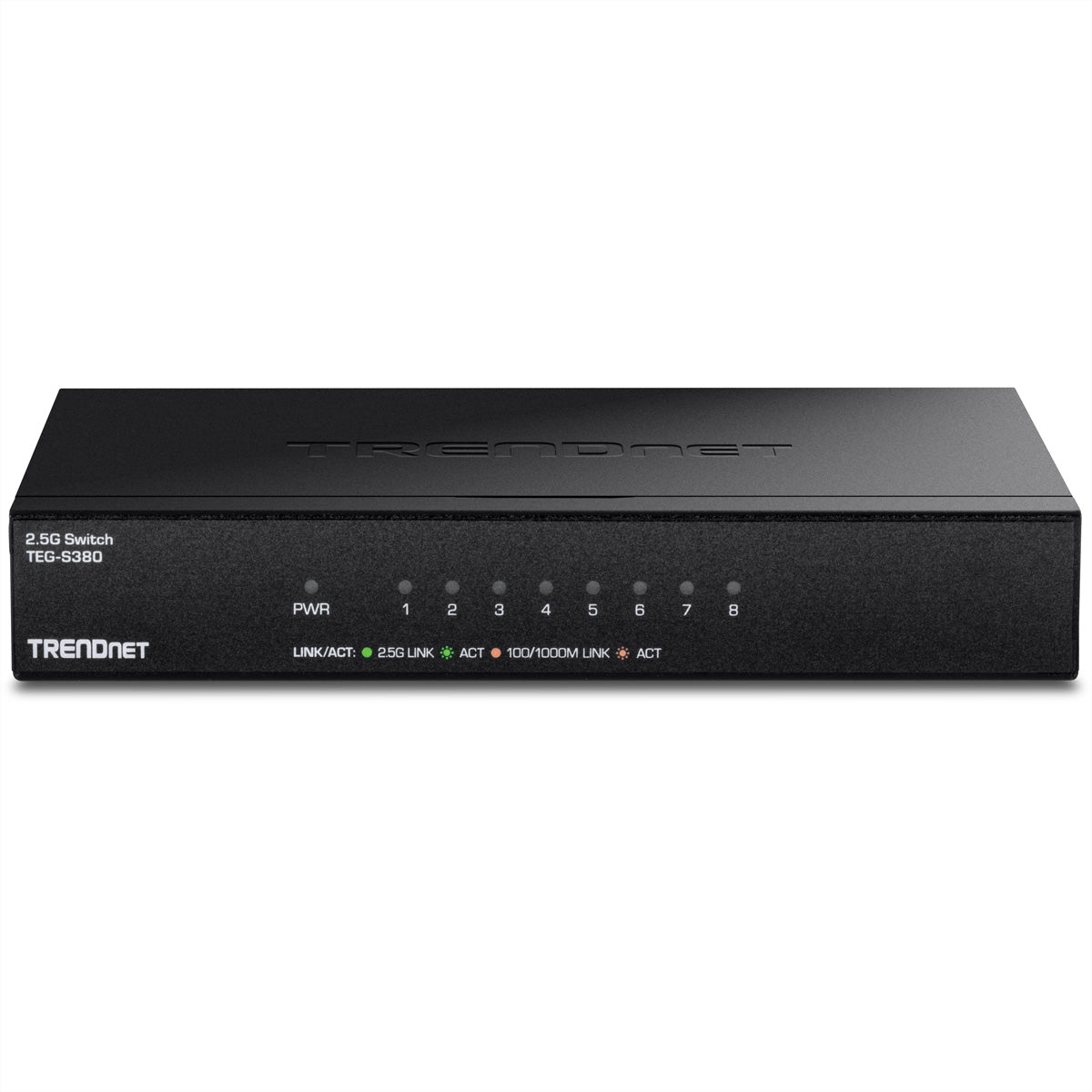 TRENDnet TEG-S380 – Unmanaged Switch – 8× 2,5G, Desktop