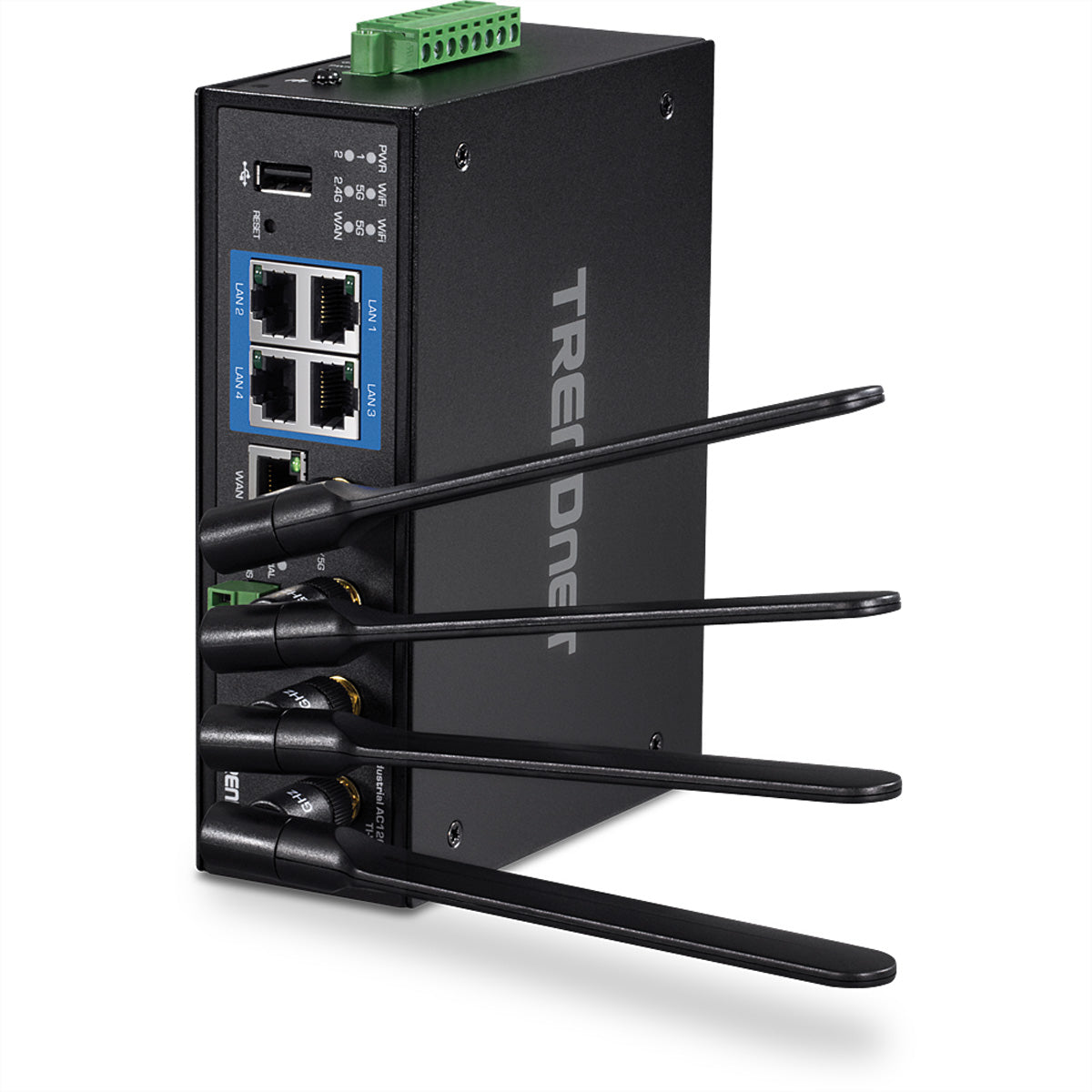 TRENDnet TI-W100 – WLAN-Router – Wi-Fi 5 Dual-Band (2,4/5 GHz), 1,2 Gbit/s