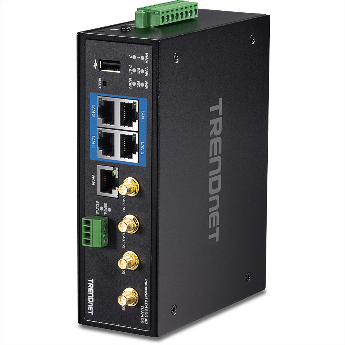 TRENDnet TI-W100 – WLAN-Router – Wi-Fi 5 Dual-Band (2,4/5 GHz), 1,2 Gbit/s