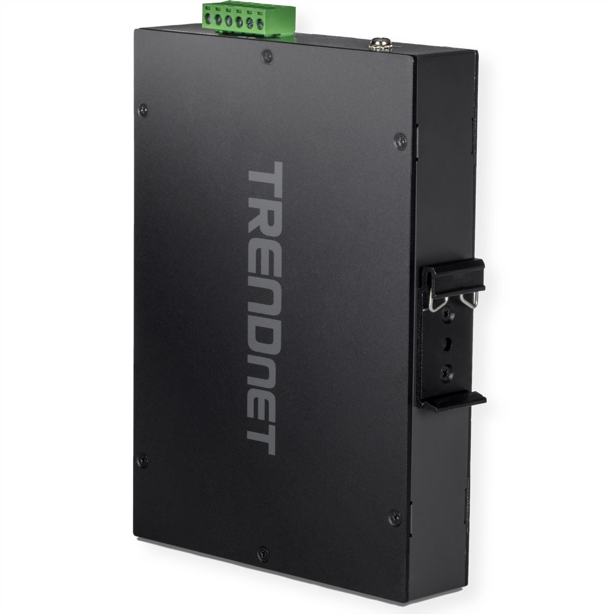 Trendnet TI-PGM541 – Switch – 4× 1G PoE+, 1× SFP, PoE-Budget 120 W, Hutschiene, IP30