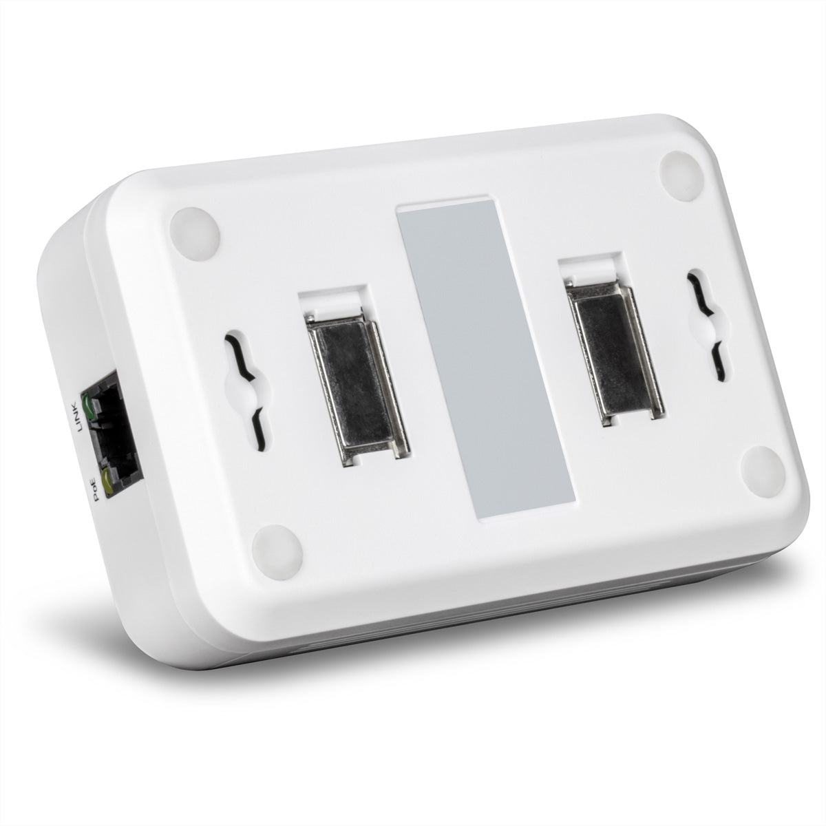 TRENDnet TPE-BE200 PoE-Extender – Gigabit, bis 200 m, 2× PoE+ (30 W) aus 1× PoE++ (60 W), 3× RJ-45 – Weiss