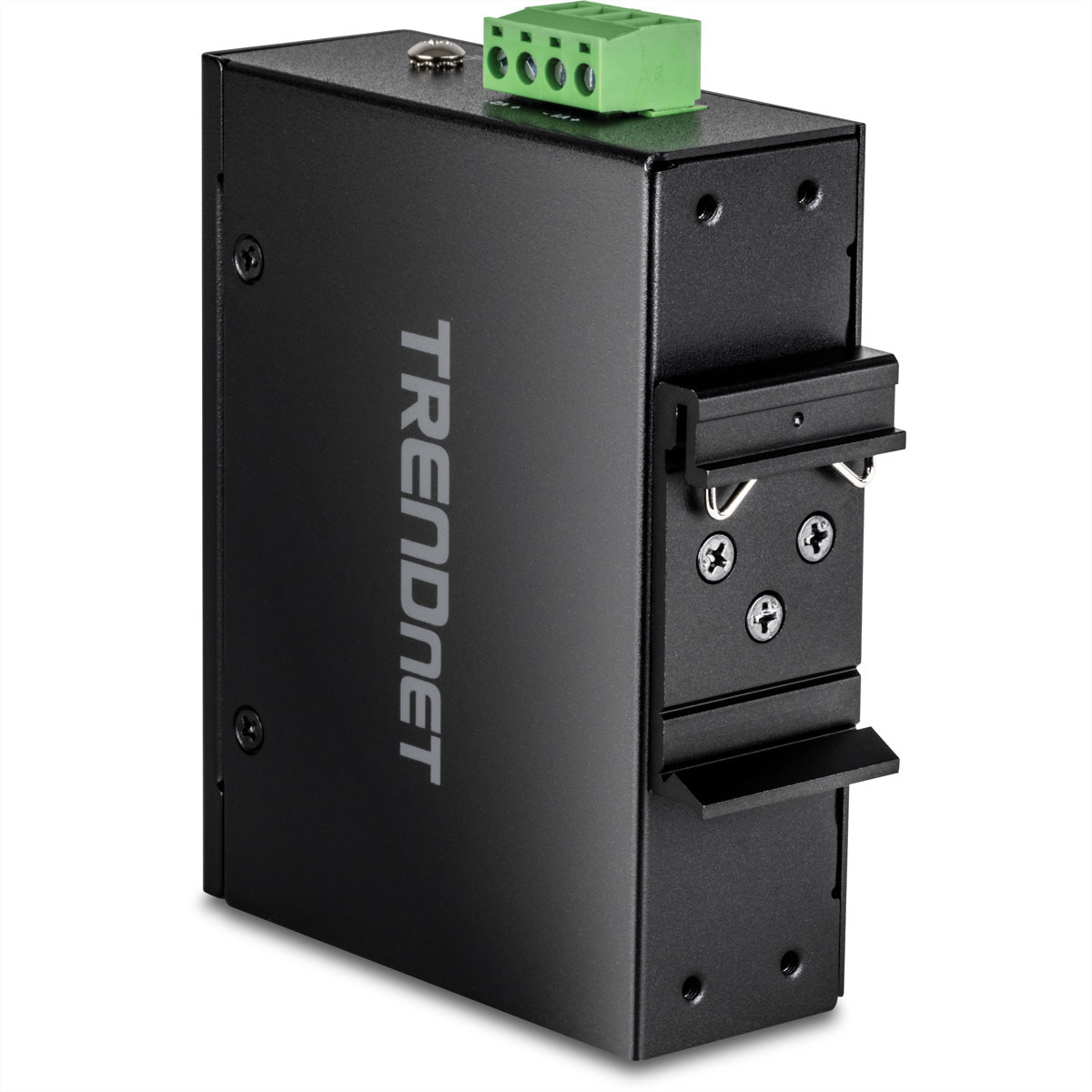 TRENDnet TI-BF22SFP – Medienkonverter – 2×SFP, 2×GbE PoE++ 90 W, IP30, DIN-Schiene