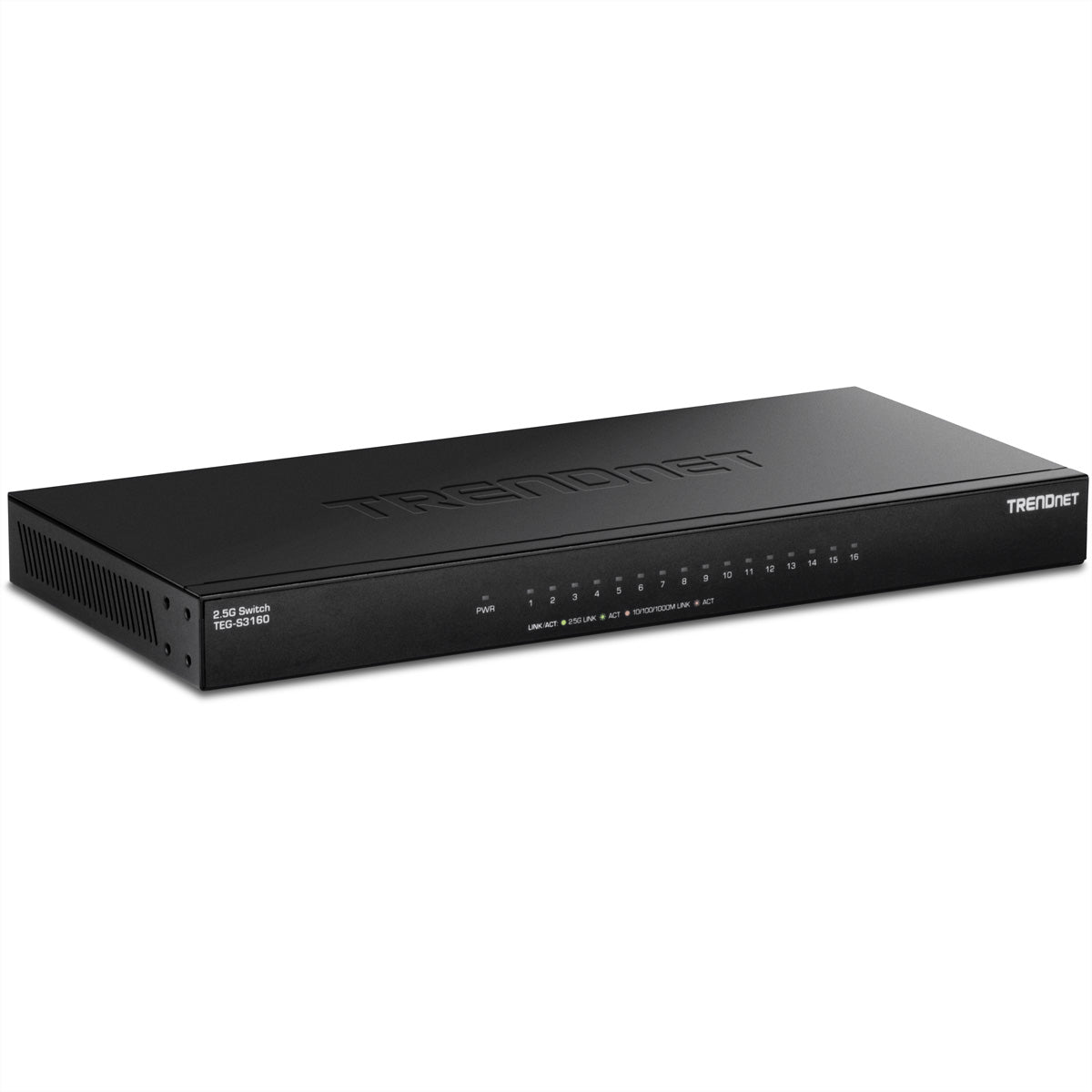 TRENDnet TEG-S3160 – Switch – 16×2.5G, 19" Rack