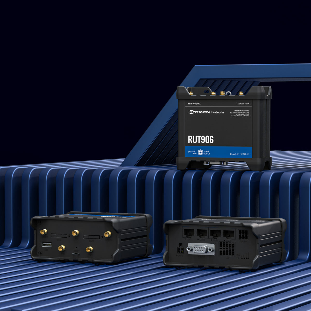Teltonika RUT906 – VPN-Router – 4×10/100 Mbit/s, Backup-WAN, OpenVPN/IPsec/WireGuard