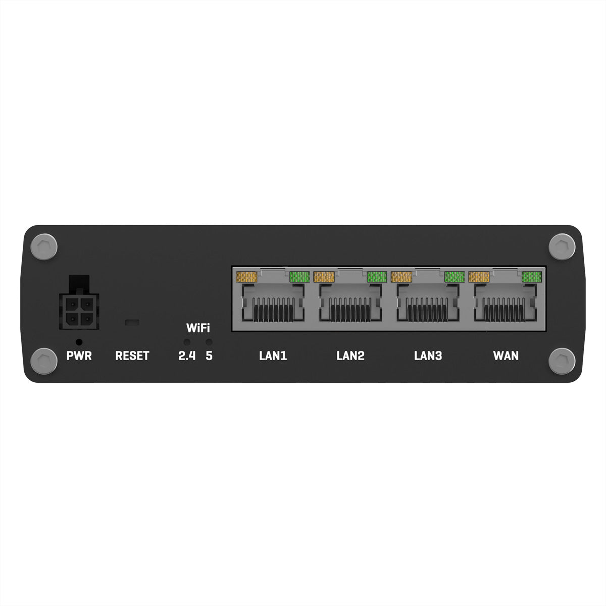 Teltonika RUTX10 VPN-Router – RJ-45 WAN, Wi-Fi 5 (802.11ac) Dual-Band, 3× 1G LAN, 1× USB 2.0