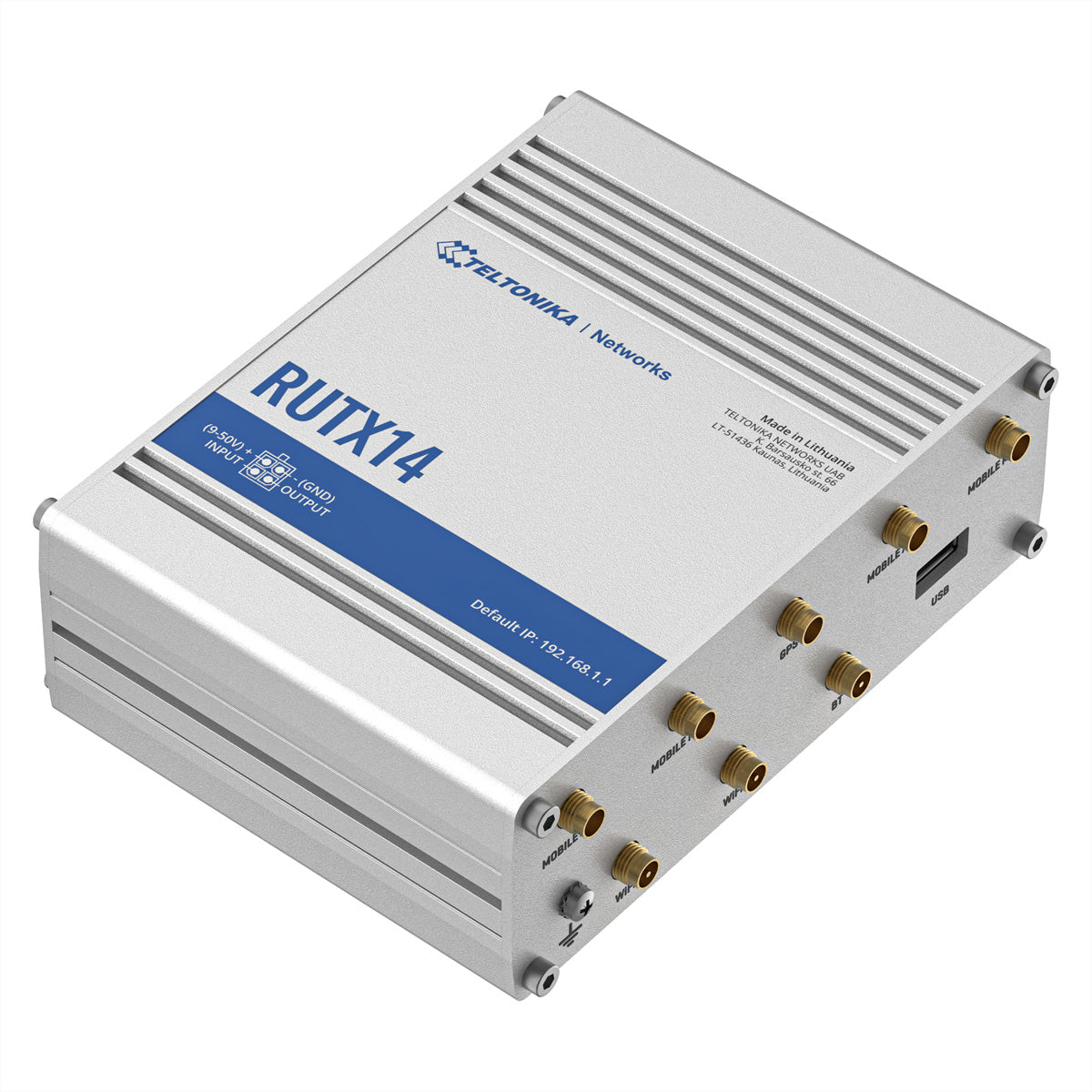 Teltonika RUTX14 – WLAN-Router – Wi-Fi 5 Dual-Band, GbE