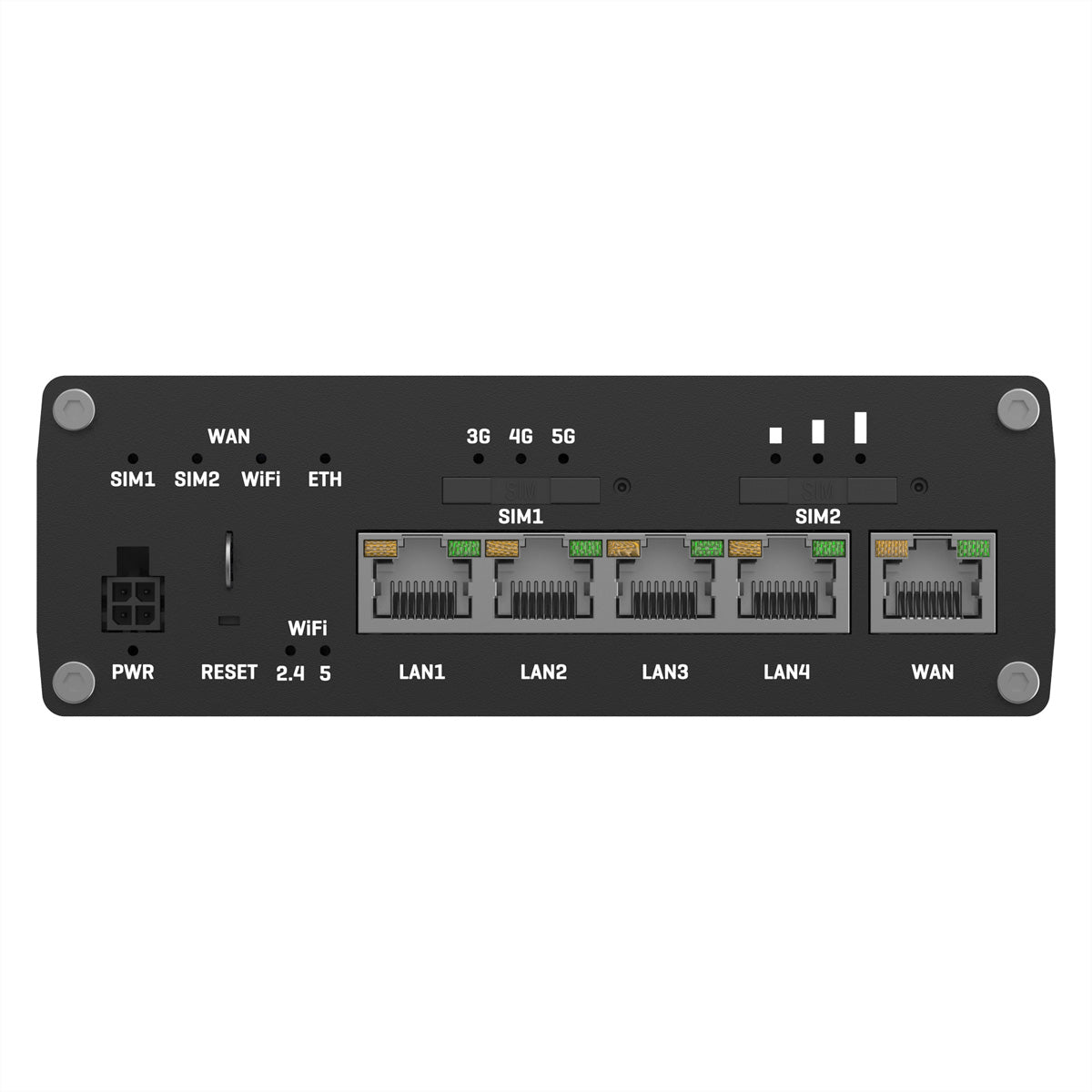 Teltonika RUTX50 – VPN-Router – 5×GbE, Dual-SIM (Auto-Failover), 5G