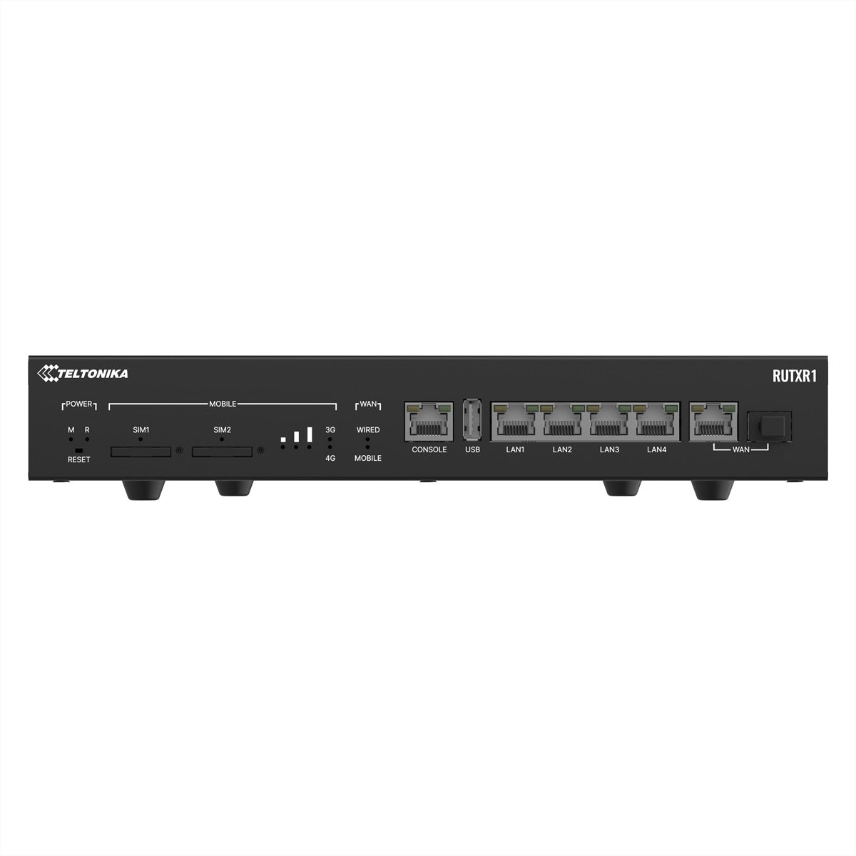 Teltonika RUTXR1 – VPN-Router – 5×GbE, 1×SFP, LTE Cat6 (Dual-SIM), VPN, 1U