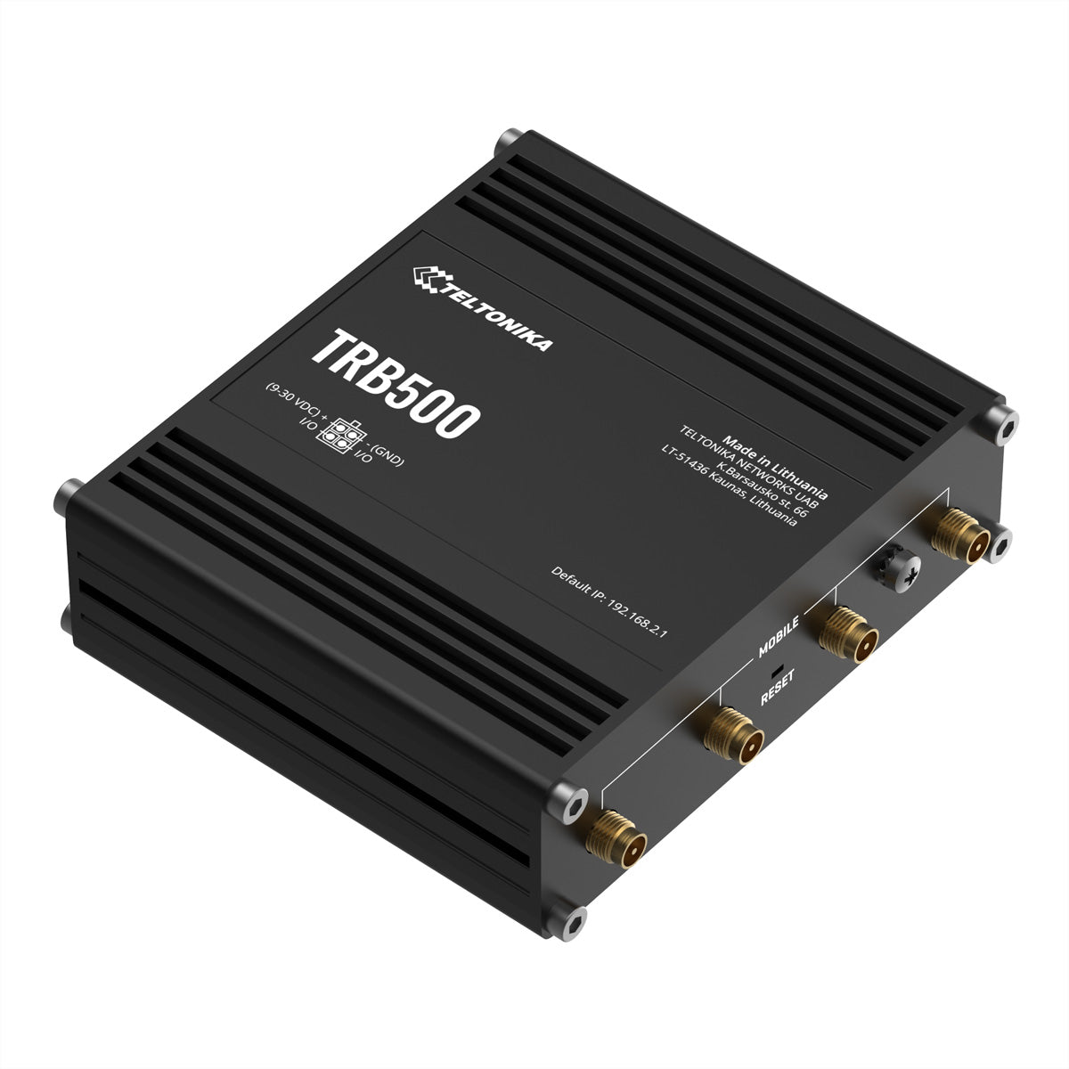 Teltonika TRB500 – VPN-Router – 1×GbE, 5G, MiniSIM, DIN-Schiene