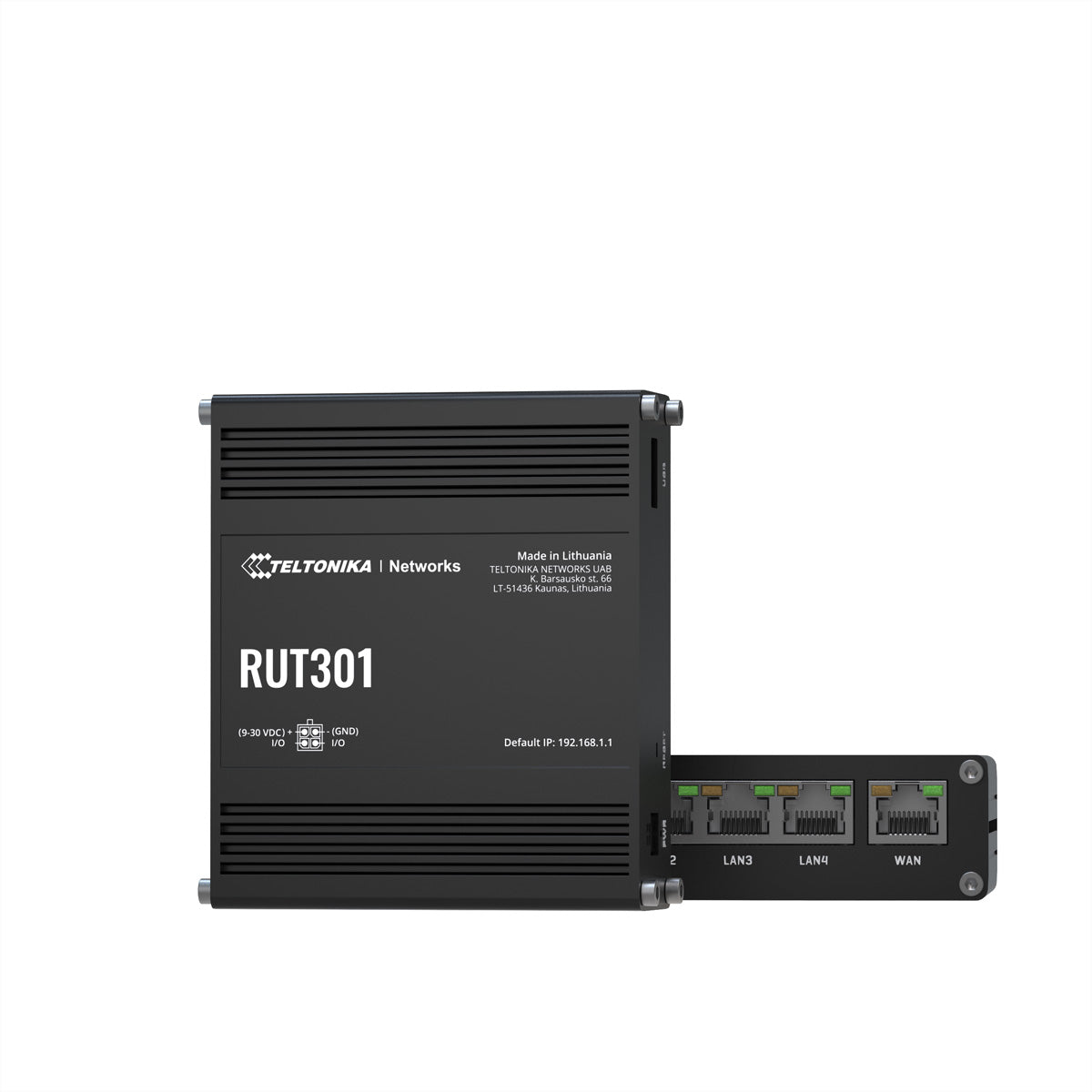 Teltonika RUT301 VPN-Router – Ethernet-WAN, 5× 10/100 Mbit/s, 1× USB 2.0