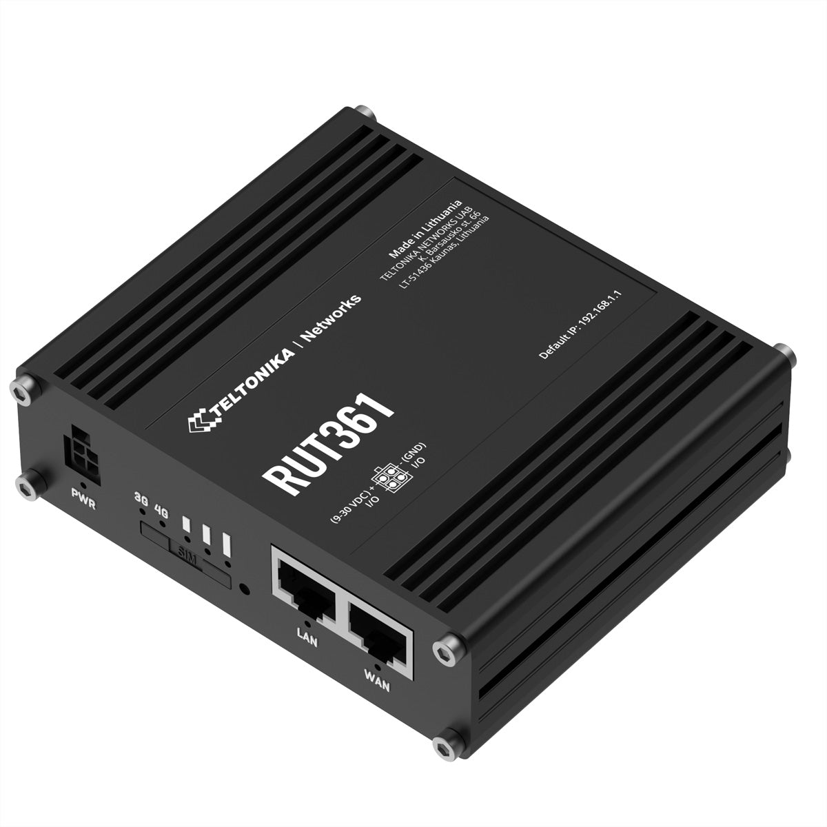 Teltonika RUT361 – WLAN-Router – Wi-Fi 4 (2,4 GHz), 300 Mbit/s