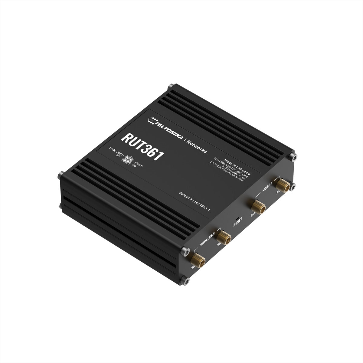 Teltonika RUT361 – WLAN-Router – Wi-Fi 4 (2,4 GHz), 300 Mbit/s