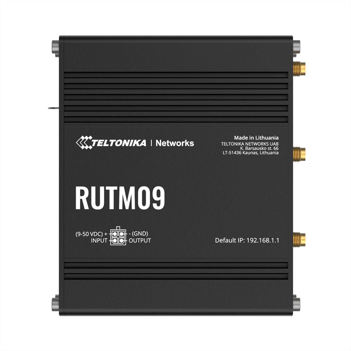Teltonika RUTM09 – VPN-Router – 4×GbE LAN, 1×GbE WAN, 4G LTE (Kat 6), Dual-SIM