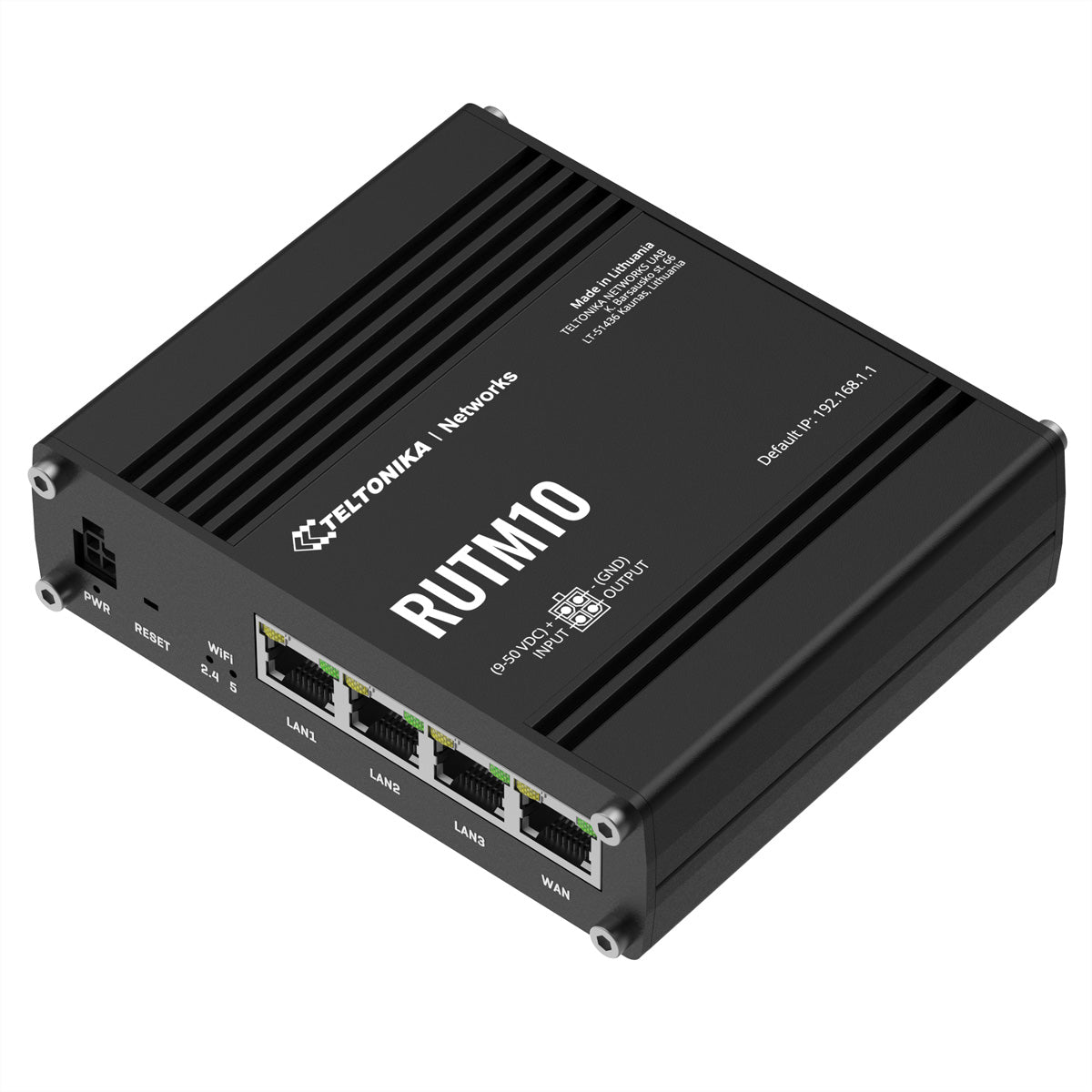 Teltonika RUTM10 – WLAN-Router – Wi-Fi 5 Dual-Band (2,4/5 GHz), 867 Mbit/s