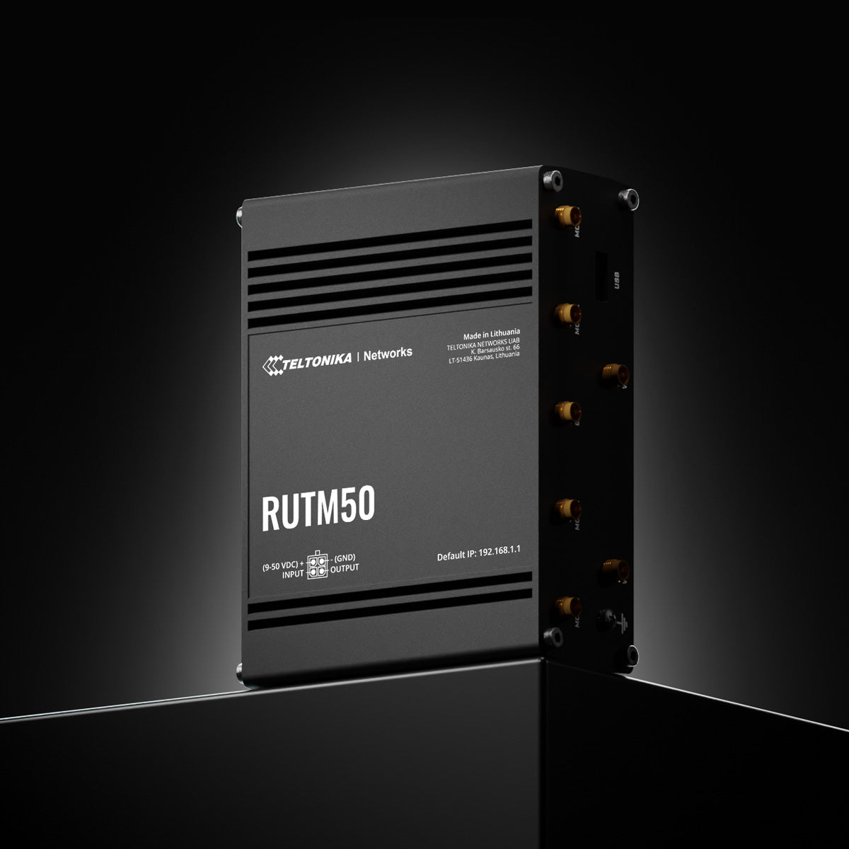 Teltonika RUTM50 – WLAN-Router – Wi-Fi 5 Dual-Band (2,4/5 GHz), 867 Mbit/s