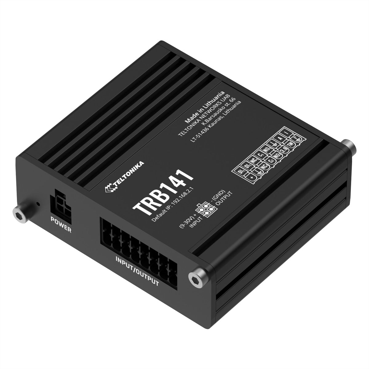 Teltonika TRB141 – VPN-Router – LTE Cat 1, 1×MiniSIM, OpenVPN/IPsec/GRE, SMA-Antenne, IP30