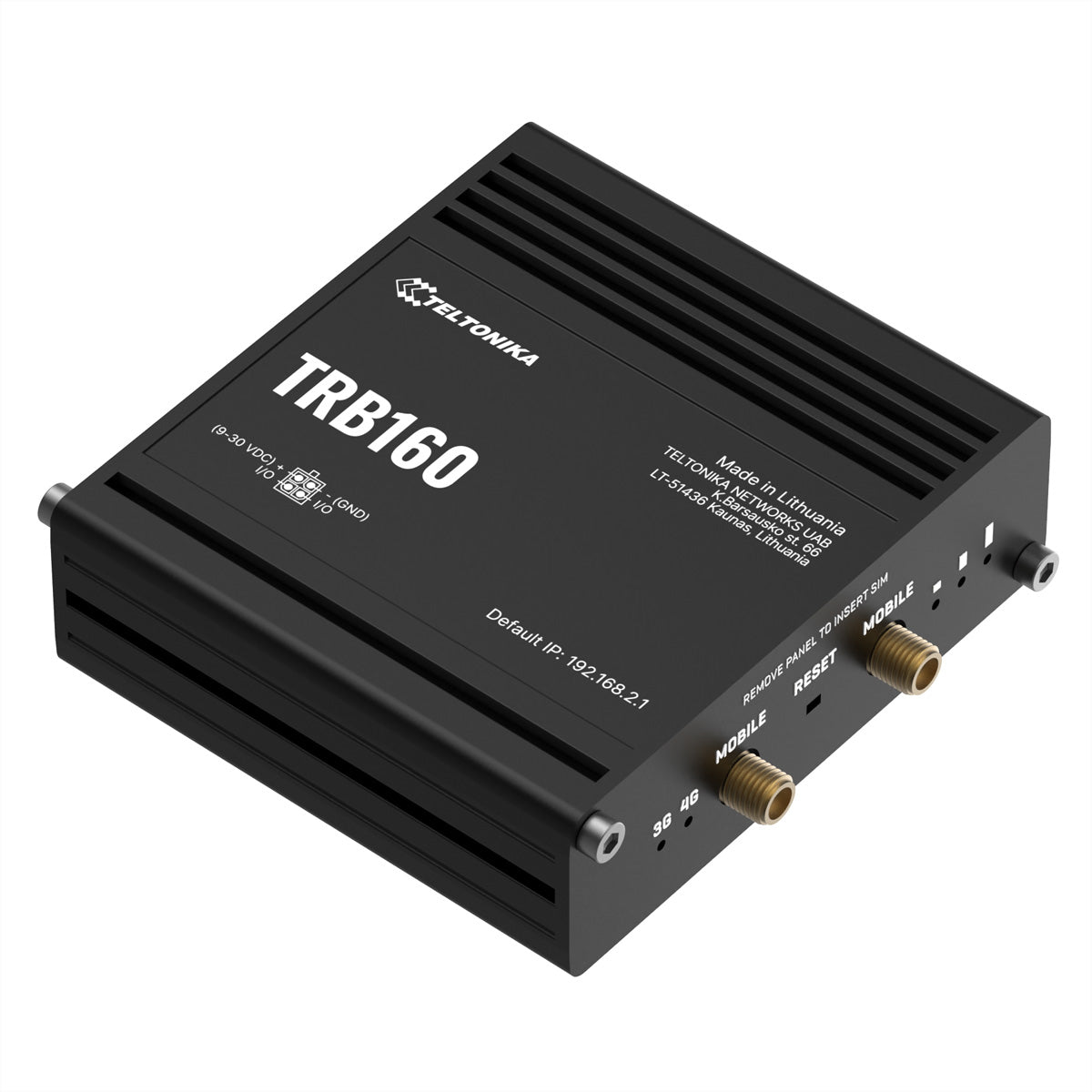Teltonika TRB160 – VPN-Router – LTE Cat 6, 300 Mbit/s, 1×GbE, USB-C