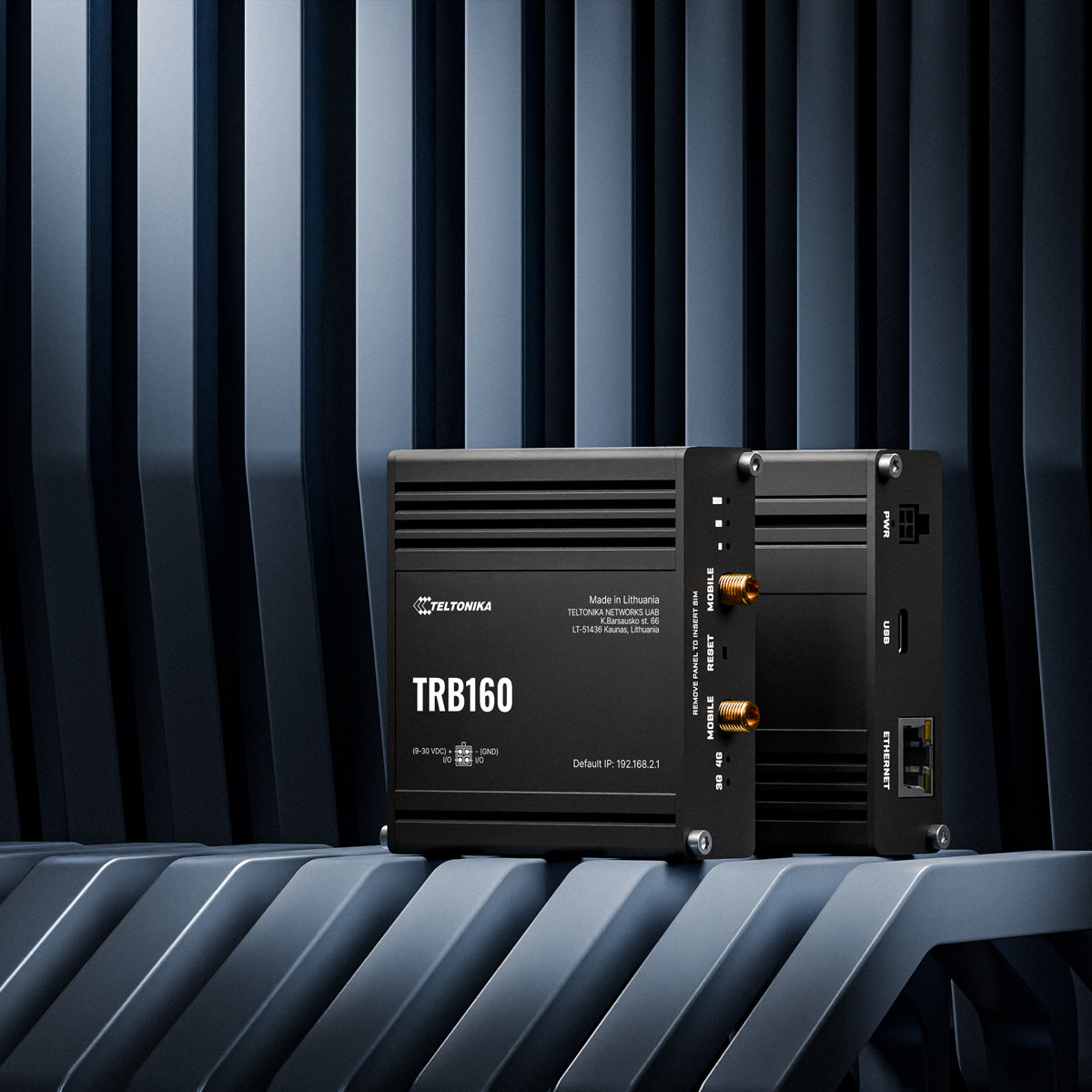 Teltonika TRB160 – VPN-Router – LTE Cat 6, 300 Mbit/s, 1×GbE, USB-C
