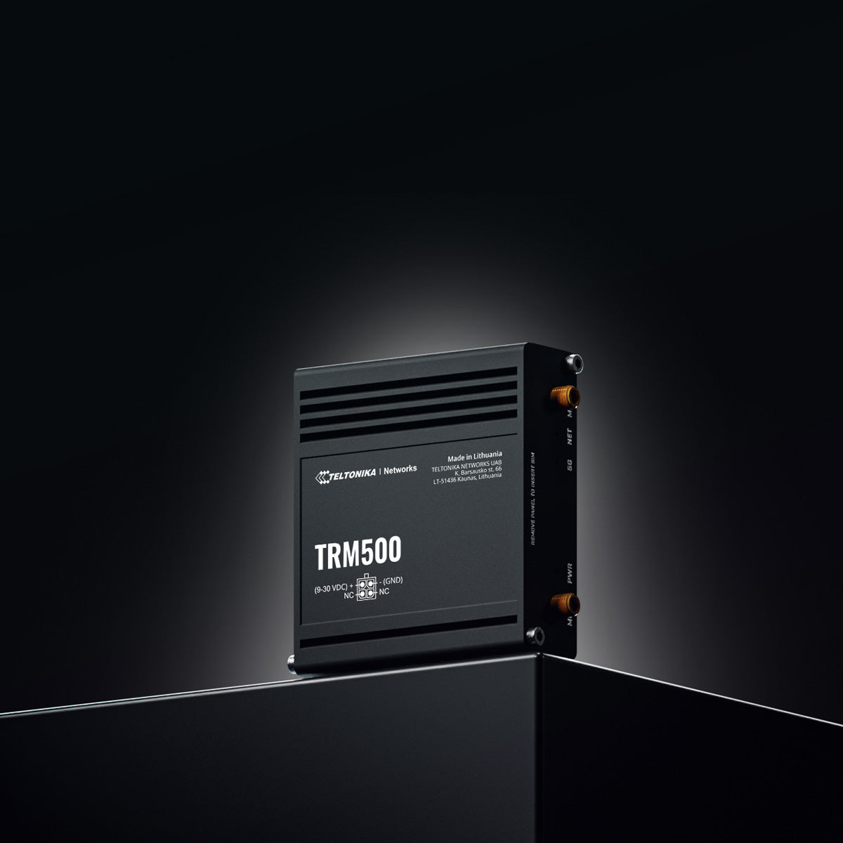Teltonika TRM500 – LTE/5G-Router, 5G, bis 3400 Mbit/s, abwärtskompatibel mit 4G (Cat 19) und 3G, 1x USB-C