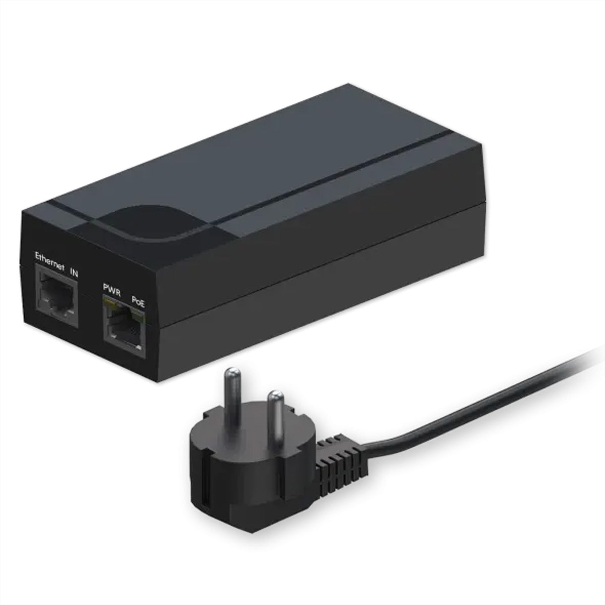 Teltonika PR322EU7 PoE Midspan – 15,4 W IEEE 802.3af, 2× Gigabit RJ-45 (1× PoE)