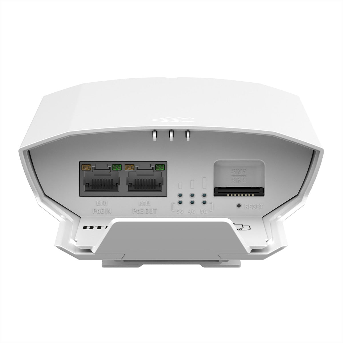 Teltonika OTD500 – 5G Router, 2× GbE (PoE-in/PoE-out), SIM-Slot, IP55 Outdoor, Weiss
