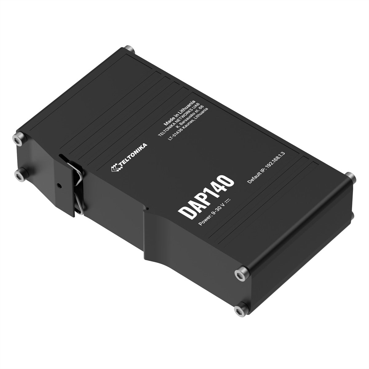 Teltonika DAP140 – Access Point – Wi‑Fi 4 (2,4 GHz), 300 Mbit/s, PoE, Wandmontage